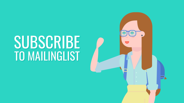 Sunscribe to Mailinglist - Join The Class of Thousands Of Creatives, Receive Exclusive Subscriber Perks, Animated PNG
