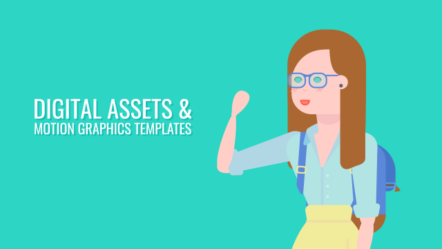 Motion Graphics Templates & Digital Assets - Fully Customisable and Responsive Templates, Digital Assets for Your Video Production Needs, Animated PNG