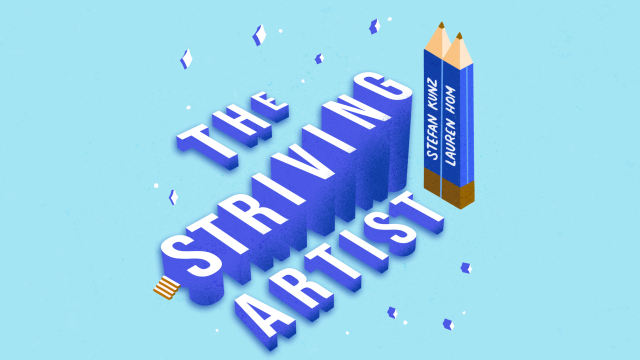 Striving Artist Podcast Animated Cover by Sonja Geracsek